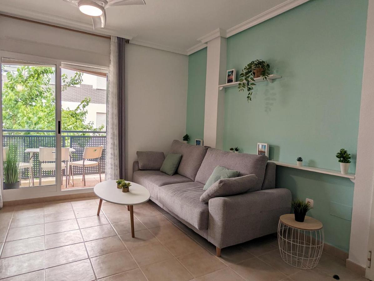 Apartamento Las Palmeras - Con Terraza, Barbacoa, Aire Acondicionado Y A 250M De La Playa! Los Alcázares Exterior foto